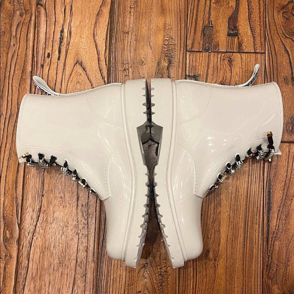 Karl Lagerfeld Bedazzled Rain Boot Size 10 - Picture 7 of 12